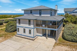 Exterior - Duck Dreams | Oceanfront | Private Pool, Hot Tub, Dog Friendly | Duck (Duck)