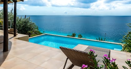 Adobe Style Oceanfront Villa with private pool