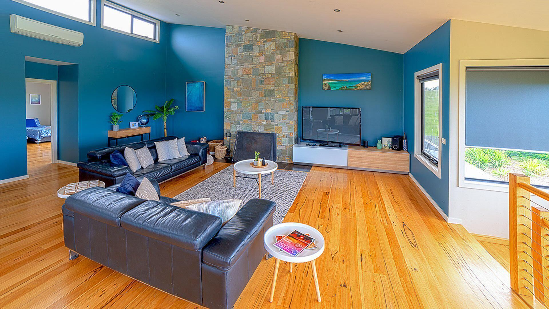 TV, fireplace, DVD player, table tennis