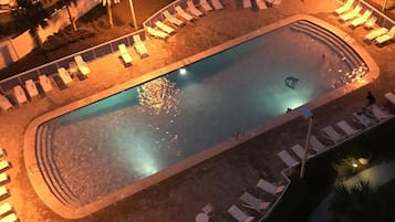 Indoor pool, outdoor pool