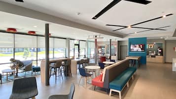 Sala de estar en el lobby