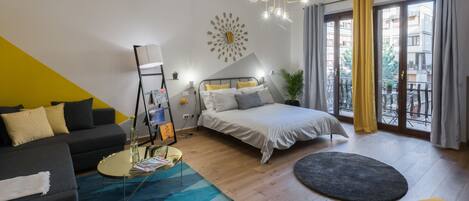 Deluxe-Zimmer | 1 Schlafzimmer, hochwertige Bettwaren, Daunenbettdecken, Minibar