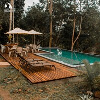 2 outdoor pools, pool umbrellas, sun loungers