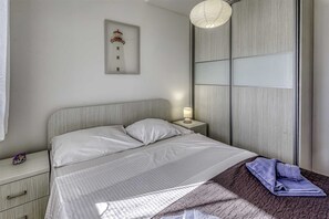 2 makuuhuonetta, ilmainen Wi-Fi, vuodevaatteet