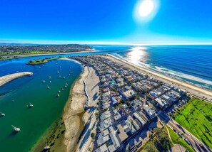 Beach nearby, beach towels