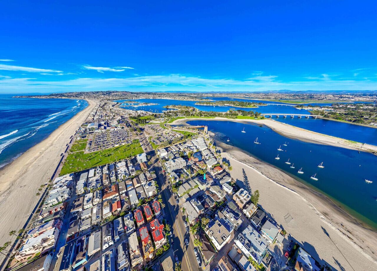 Tæt på stranden