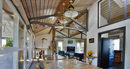 Villa mit Terrasse, Garten, nahe Evian und Pisten, Wifi, Parkplatz