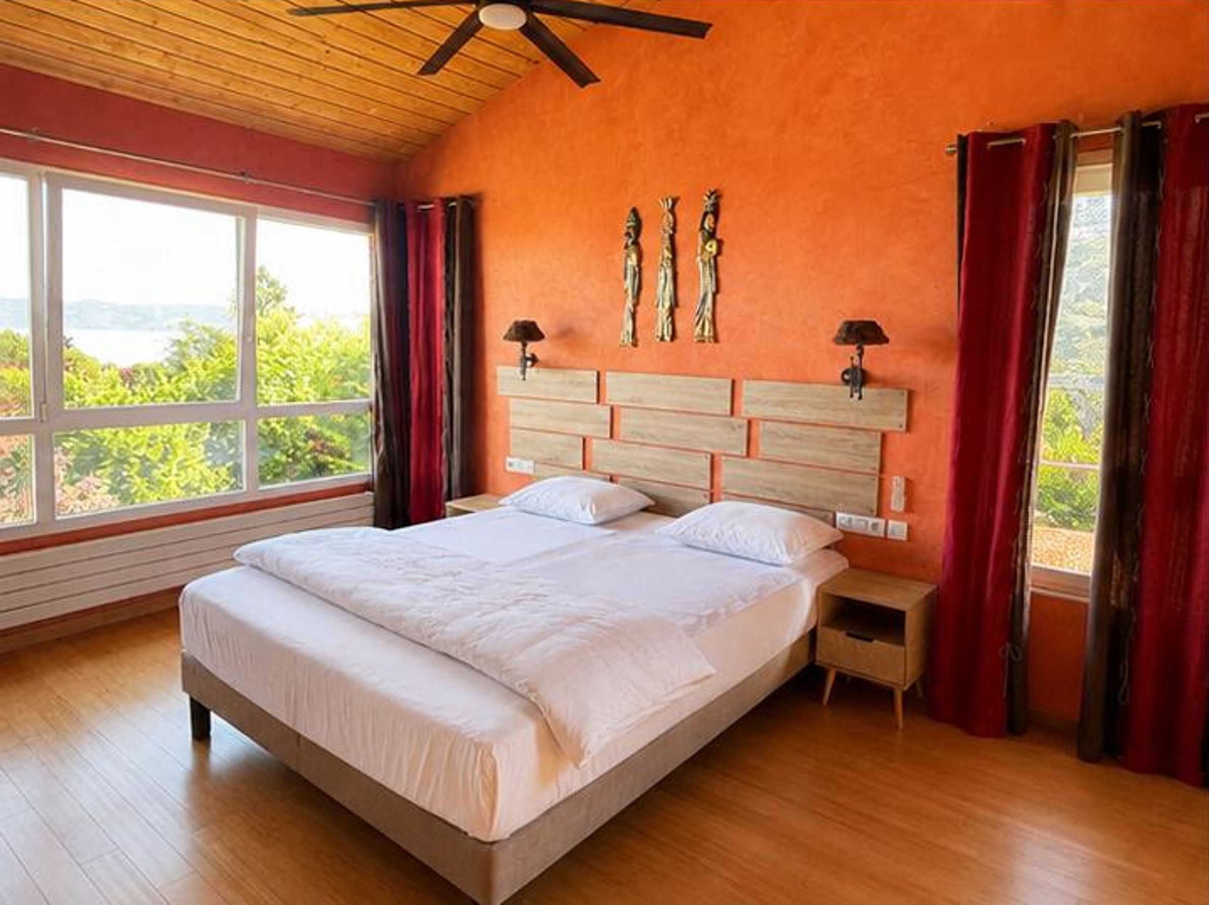 5 chambres, bureau, Wi-Fi gratuit