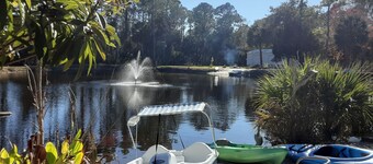 JÀrvi- ja puutalo Steinhatcheen jÀrven retreat-alueella - vain paras !!