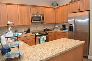 Refrigerador, horno, lavavajillas y cafetera y tetera 