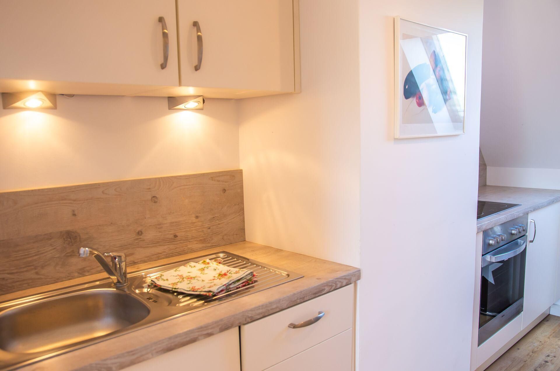 Kühlschrank, Ofen, Herdplatte, Geschirrspüler