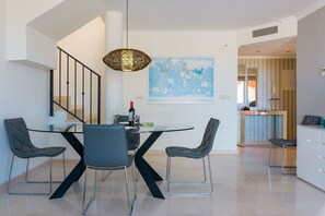 Dining - Santa Maria, Marbella - Exclusive 2 level Penthouse, Sea View (Marbella)