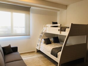 Family Apartment | Blackout drapes, iron/ironing board, free WiFi, bed sheets - CONDO IN CANCUN (Cancun)
