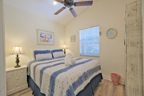 1 slaapkamer, een bureau, een strijkplank/strijkijzer, gratis wifi