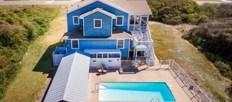 Sweetwater 49 | 311 ft from the beach | Dog Friendly, Private Pool, Hot Tub | Southern Shores