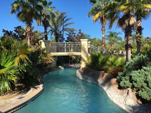 Outdoor pool, a heated pool - Smart HDTVs, Largest Regal Palms 4 bed/3.5 bath End Unit 1856 SqFt, Disney Close (DAVENPORT)