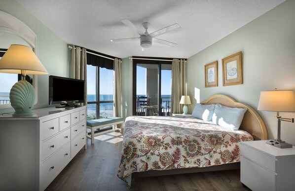 2 bedrooms, in-room safe, iron/ironing board, WiFi