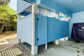 Property grounds - The Big Easy | 805 ft from the beach | Private Pool, Hot Tub, Dog Friendly | Duck (Duck)