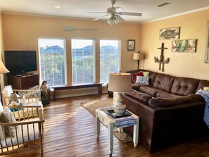 Televisión y reproductor de DVD 