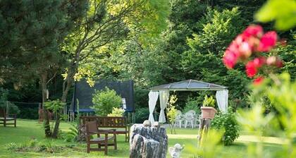 Chambre Double avec Balcon et Vue sur le Jardin - Pension Irlingerhof ***