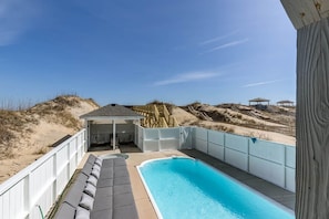 Pool - All Seasons | Oceanfront | Private Pool, Hot Tub | Nags Head (Nags Head)
