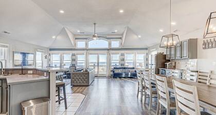 All Seasons | Oceanfront | Private Pool, Hot Tub | Nags Head
