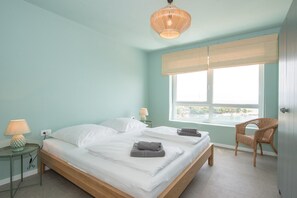 2 Schlafzimmer, Zimmersafe, Reisekinderbett, kostenloses WLAN