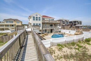 Una piscina riscaldata