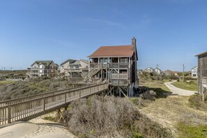 Exterior - The Porch Life | Oceanfront | Hot Tub | Nags Head (Nags Head)