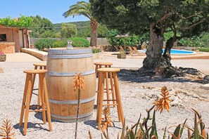 Alberca al aire libre 