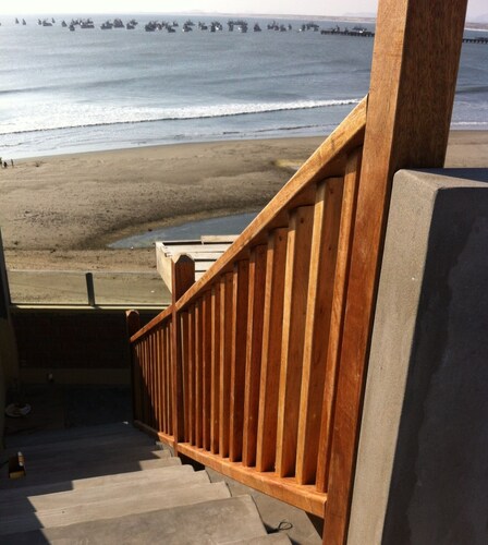 Beachfront Mini-apartment in Los Burritos hostal