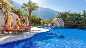 Indoor pool, outdoor pool