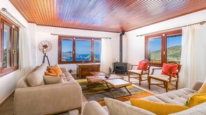 Living area - Incantata is a truly outstanding luxurious Moroccan style 4 bedroom villa (Kalkan)