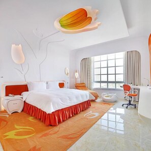 Standard Double Room | Blackout drapes, free WiFi - Floloving Hotel (Guangzhou)