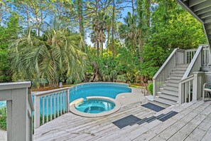 Beheizter Pool