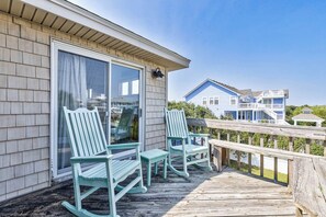 Terrace/patio - Coastal Comfort | 985 ft from the beach | Private Pool, Hot Tub | Corolla (Corolla)