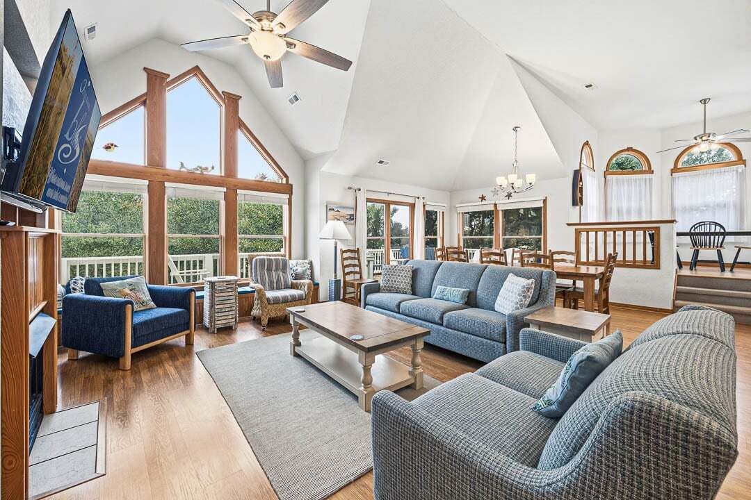 TV, fireplace, DVD player, table football