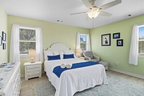 5 bedrooms, Internet, bed sheets - Breaking Winds | 850 ft from the beach | Private Pool, Hot Tub | Southern Shores (Southern Shores)