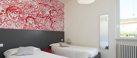 2 bedrooms, iron/ironing board, travel crib, WiFi