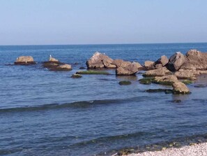 On the beach - Facing the sea, very quiet area. (Vinaròs)