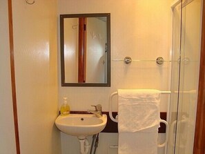 Shower, hair dryer