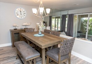 Classic House, 3 Bedrooms, Patio | In-room dining - Bayou Village 613 (Miramar Beach)