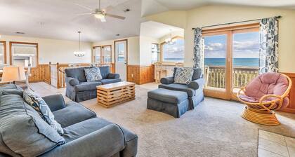 Sea Spray | 80 ft from the beach | Dog Friendly, Private Pool, Hot Tub | Kitty Hawk