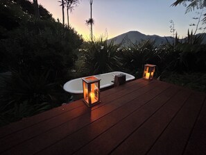 屋外スパ浴槽