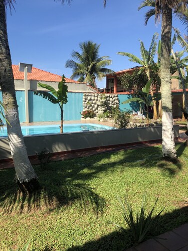 Great Beach House with Pool and BBQ - 50 meters from the Beach