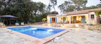 Salernes - Villa with heated pool (saltwater)