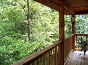 Property grounds - ❤ VERY ROMANTIC CABIN ❤ Near Cades Cove, WIFI, Hot Tub, Jacuzzi, Sauna (Townsend)