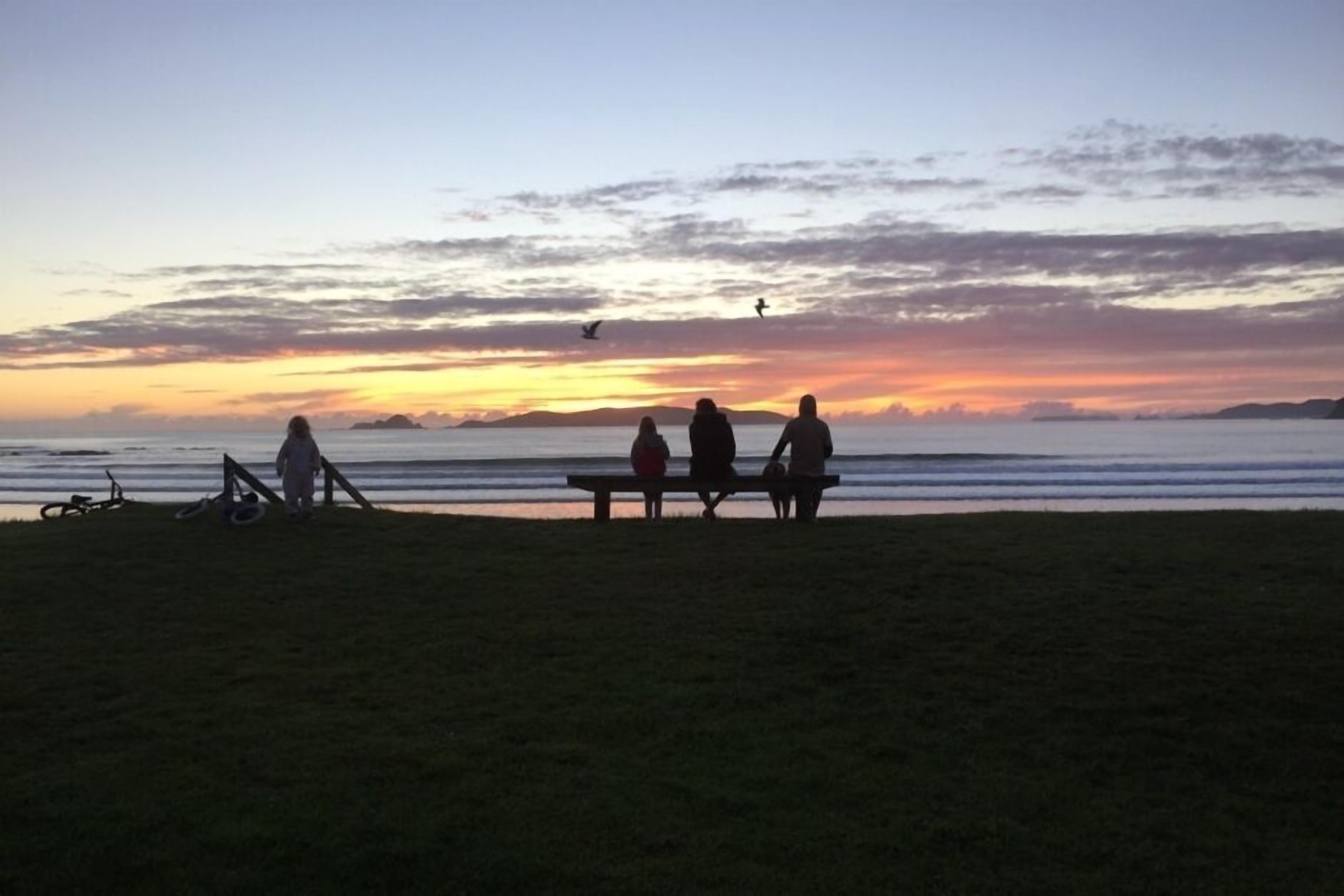 In Strandnähe, Liegestühle