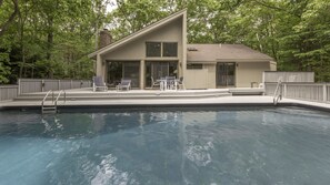 A heated pool - Centrally Located and Newly Renovated East Hampton Home with Private Heated Pool (East Hampton)
