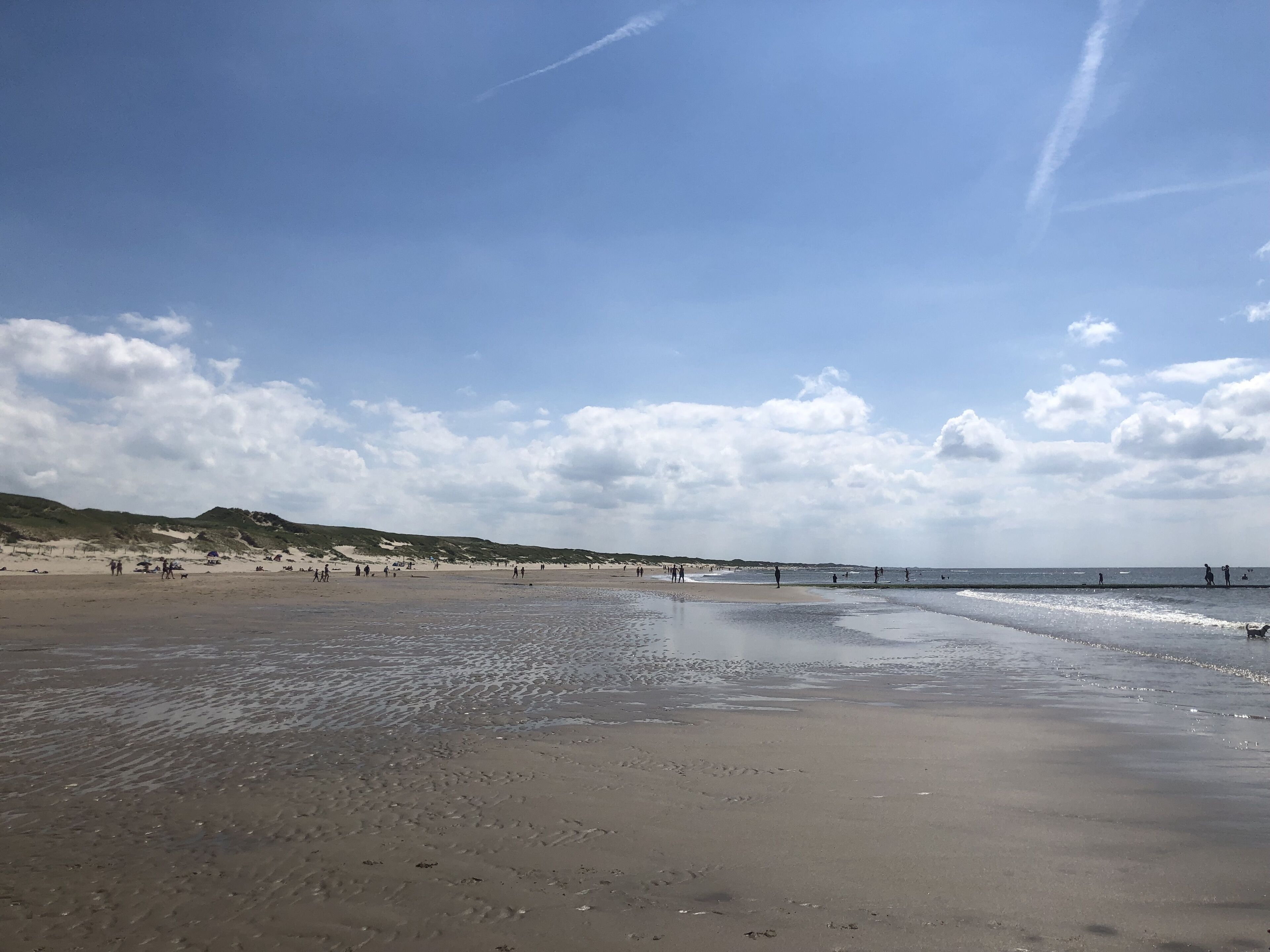 Plage à proximité, chaises longues